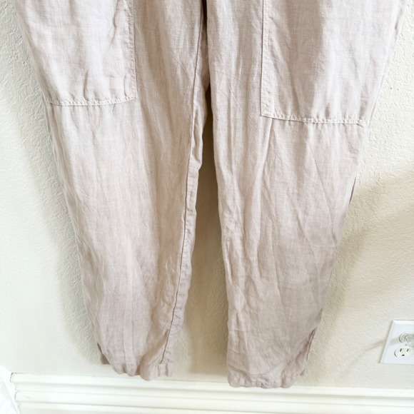 Matteo Los Angeles Linen Flight Suit Jumpsuit XS Dusty Rose Utility Boiler Suit - Picture 13 of 16